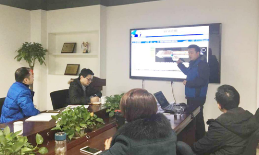 众智鸿图领导一行到访睿城传奇